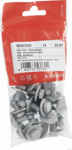 Clip, Zier-/Schutzleiste Seitenwand Kotflügel Stoßfänger HERTH+BUSS ELPARTS 50267529 Bild Clip, Zier-/Schutzleiste Seitenwand Kotflügel Stoßfänger HERTH+BUSS ELPARTS 50267529
