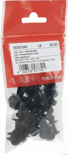 Clip, Zier-/Schutzleiste Kotflügel Motorhaube Stoßfänger Kühlergitter HERTH+BUSS ELPARTS 50267545 Bild Clip, Zier-/Schutzleiste Kotflügel Motorhaube Stoßfänger Kühlergitter HERTH+BUSS ELPARTS 50267545
