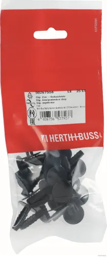 Clip, Zier-/Schutzleiste Türverkleidung Innenraumverkleidung Kofferraum HERTH+BUSS ELPARTS 50267558 Bild Clip, Zier-/Schutzleiste Türverkleidung Innenraumverkleidung Kofferraum HERTH+BUSS ELPARTS 50267558