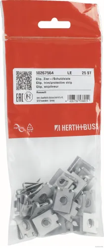 Clip, Zier-/Schutzleiste Kotflügel Innenraumverkleidung HERTH+BUSS ELPARTS 50267564 Bild Clip, Zier-/Schutzleiste Kotflügel Innenraumverkleidung HERTH+BUSS ELPARTS 50267564