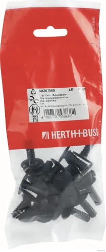 Clip, Zier-/Schutzleiste Kofferraum Fahrzeugheck Türverkleidung HERTH+BUSS ELPARTS 50267568 Bild Clip, Zier-/Schutzleiste Kofferraum Fahrzeugheck Türverkleidung HERTH+BUSS ELPARTS 50267568