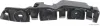 Halter, Stoßfänger rechts HERTH+BUSS ELPARTS 50269023