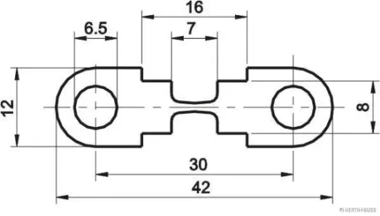 Sicherung HERTH+BUSS ELPARTS 50295010 Bild Sicherung HERTH+BUSS ELPARTS 50295010