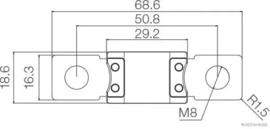 Sicherung HERTH+BUSS ELPARTS 50295841 Bild Sicherung HERTH+BUSS ELPARTS 50295841