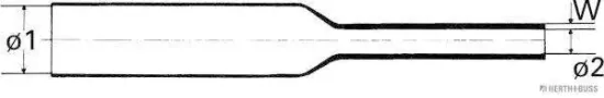 Wärmeschrumpfschlauch HERTH+BUSS ELPARTS 51273316 Bild Wärmeschrumpfschlauch HERTH+BUSS ELPARTS 51273316