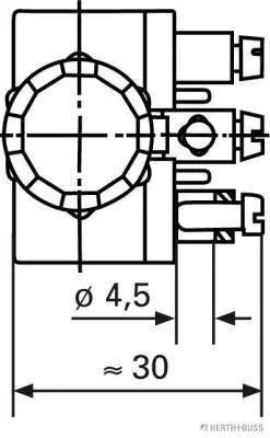 Schalter, Hauptlicht HERTH+BUSS ELPARTS 70526012 Bild Schalter, Hauptlicht HERTH+BUSS ELPARTS 70526012