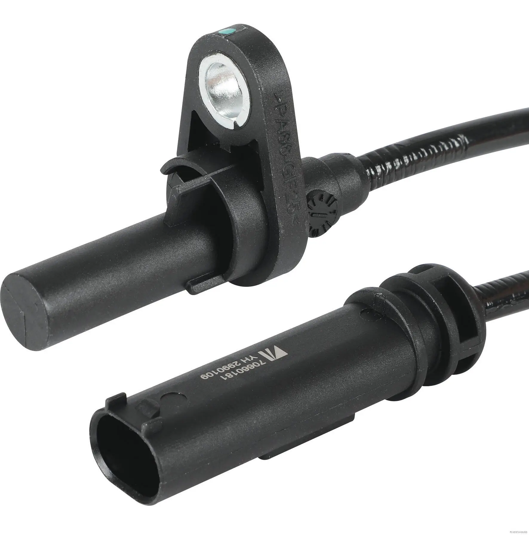 Sensor, Raddrehzahl 12 V Vorderachse beidseitig HERTH+BUSS ELPARTS 70660181