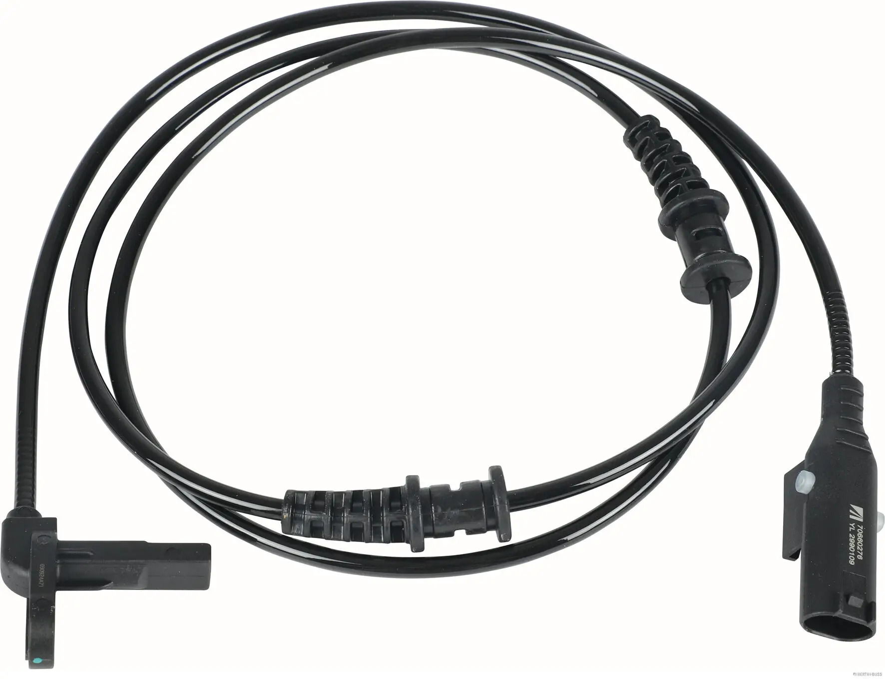 Sensor, Raddrehzahl Vorderachse beidseitig HERTH+BUSS ELPARTS 70660276