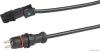 Sensor, Raddrehzahl 12 V HERTH+BUSS ELPARTS 70660549