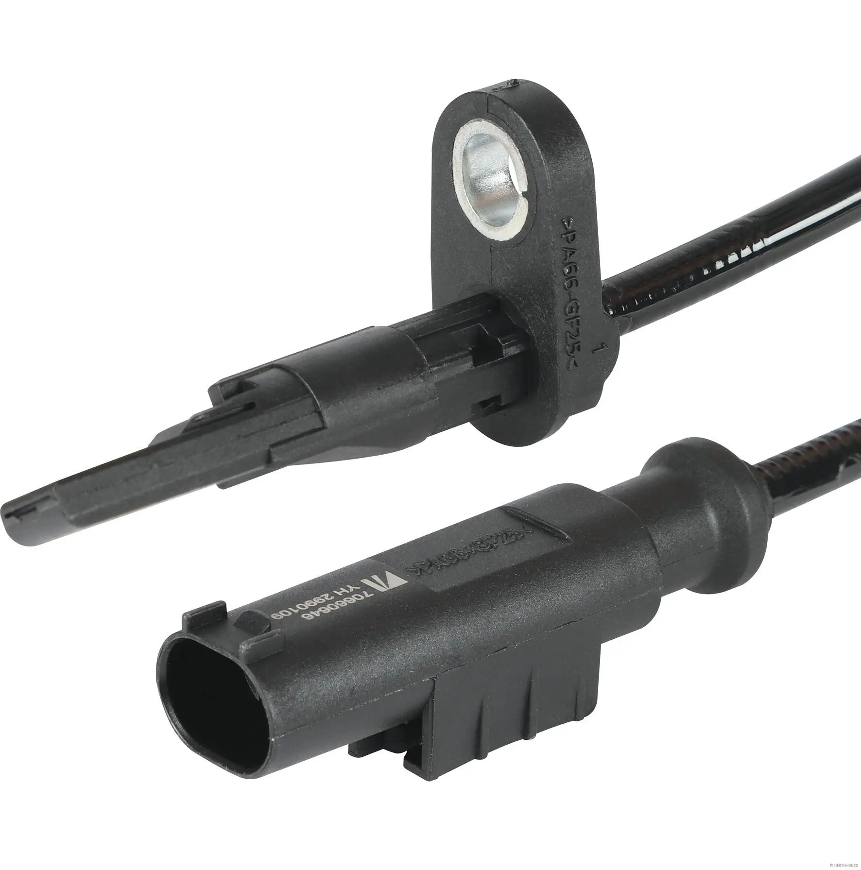 Sensor, Raddrehzahl 12 V Hinterachse links HERTH+BUSS ELPARTS 70660646