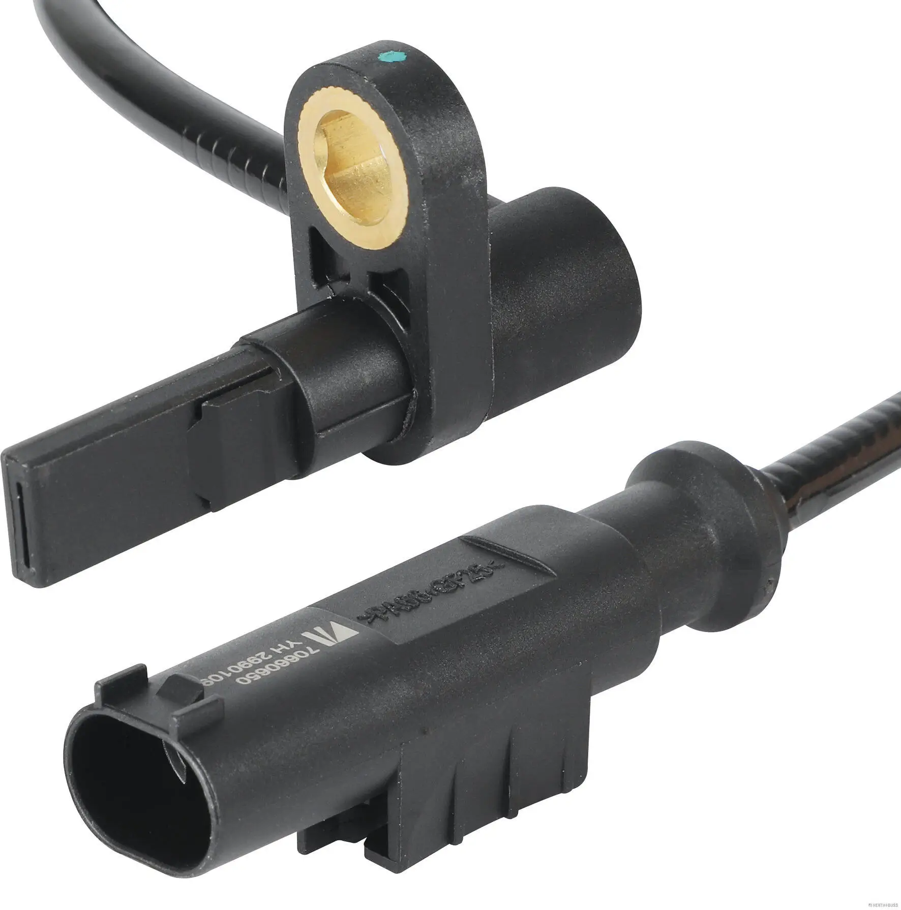 Sensor, Raddrehzahl 12 V Vorderachse beidseitig HERTH+BUSS ELPARTS 70660650