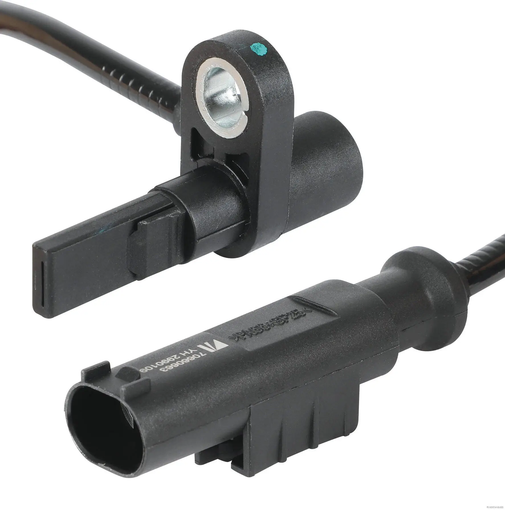 Sensor, Raddrehzahl 12 V Vorderachse beidseitig HERTH+BUSS ELPARTS 70660663