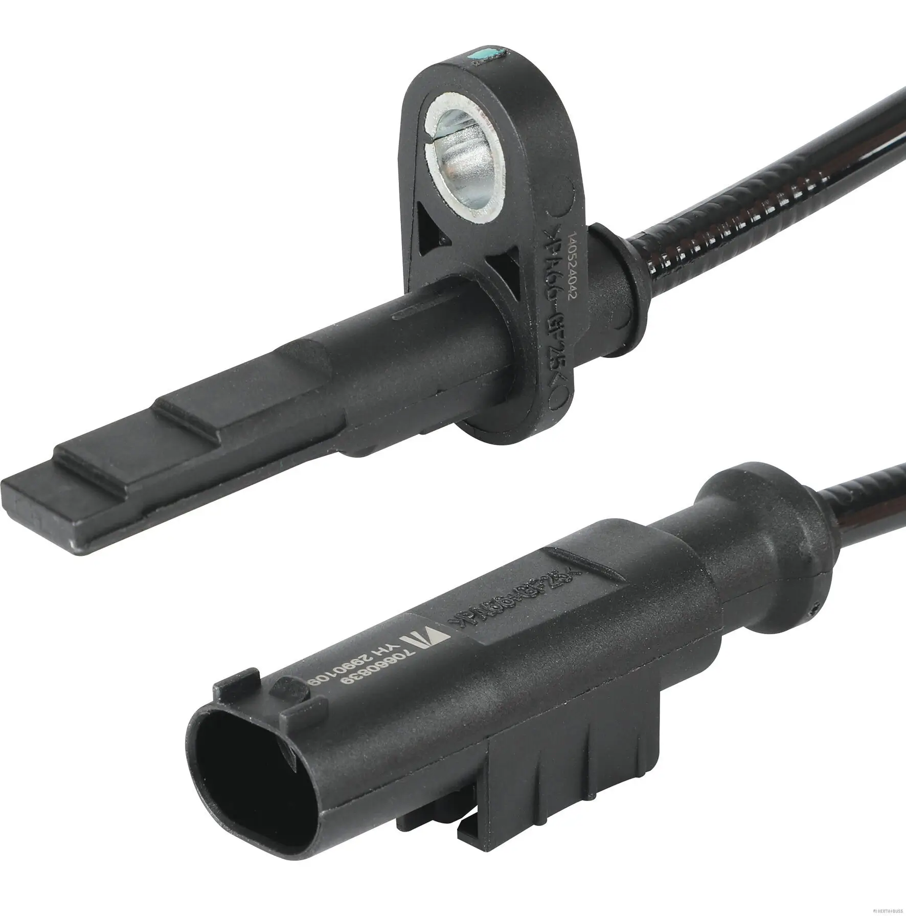 Sensor, Raddrehzahl 12 V Vorderachse beidseitig HERTH+BUSS ELPARTS 70660839