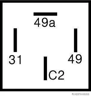 Blinkgeber HERTH+BUSS ELPARTS 75605096 Bild Blinkgeber HERTH+BUSS ELPARTS 75605096