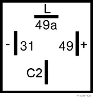 Blinkgeber HERTH+BUSS ELPARTS 75605175 Bild Blinkgeber HERTH+BUSS ELPARTS 75605175