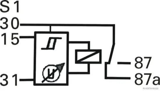 Kontrollgerät, Batteriespannung HERTH+BUSS ELPARTS 75614214 Bild Kontrollgerät, Batteriespannung HERTH+BUSS ELPARTS 75614214