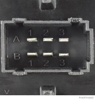 Widerstand, Innenraumgebläse 12 V HERTH+BUSS ELPARTS 75614944 Bild Widerstand, Innenraumgebläse 12 V HERTH+BUSS ELPARTS 75614944