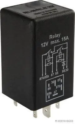 Relais, Kraftstoffpumpe HERTH+BUSS ELPARTS 75896368 Bild Relais, Kraftstoffpumpe HERTH+BUSS ELPARTS 75896368