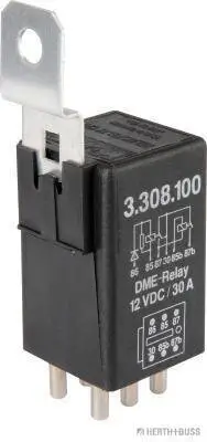 Relais, Kraftstoffpumpe HERTH+BUSS ELPARTS 75898247 Bild Relais, Kraftstoffpumpe HERTH+BUSS ELPARTS 75898247