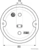Nebelschlussleuchte 12 V 24 V links rechts HERTH+BUSS ELPARTS 81695111 Bild Nebelschlussleuchte 12 V 24 V links rechts HERTH+BUSS ELPARTS 81695111