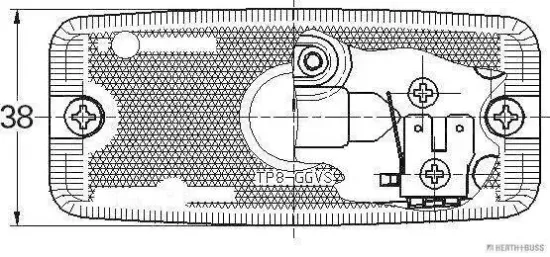 Schlussleuchte HERTH+BUSS ELPARTS 82710242 Bild Schlussleuchte HERTH+BUSS ELPARTS 82710242