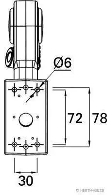 Rückfahrhilfe links rechts HERTH+BUSS ELPARTS 82710490 Bild Rückfahrhilfe links rechts HERTH+BUSS ELPARTS 82710490