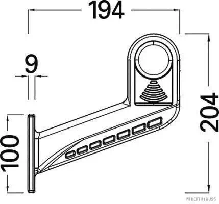 Rückfahrhilfe links rechts HERTH+BUSS ELPARTS 82710490 Bild Rückfahrhilfe links rechts HERTH+BUSS ELPARTS 82710490