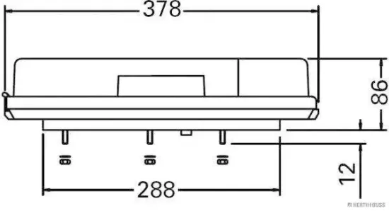 Heckleuchte HERTH+BUSS ELPARTS 82840538 Bild Heckleuchte HERTH+BUSS ELPARTS 82840538