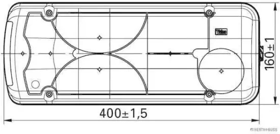 Heckleuchte links HERTH+BUSS ELPARTS 83830067 Bild Heckleuchte links HERTH+BUSS ELPARTS 83830067