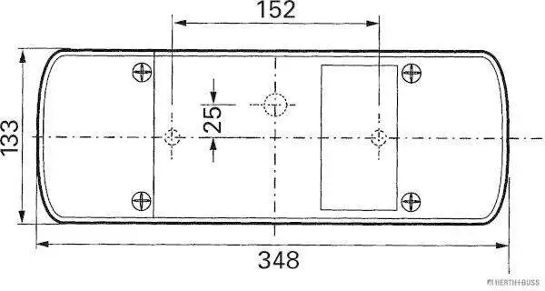 Heckleuchte HERTH+BUSS ELPARTS 83840188 Bild Heckleuchte HERTH+BUSS ELPARTS 83840188