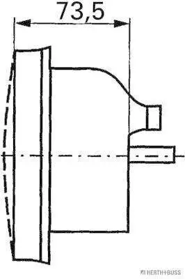 Heckleuchte HERTH+BUSS ELPARTS 83840188 Bild Heckleuchte HERTH+BUSS ELPARTS 83840188