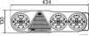 Heckleuchte 12 V 24 V links HERTH+BUSS ELPARTS 83840922 Bild Heckleuchte 12 V 24 V links HERTH+BUSS ELPARTS 83840922