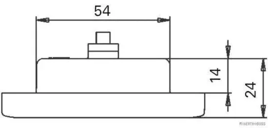 Kennzeichenleuchte 24 V HERTH+BUSS ELPARTS 84750008 Bild Kennzeichenleuchte 24 V HERTH+BUSS ELPARTS 84750008