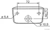 Kennzeichenleuchte 24 V HERTH+BUSS ELPARTS 84750018 Bild Kennzeichenleuchte 24 V HERTH+BUSS ELPARTS 84750018