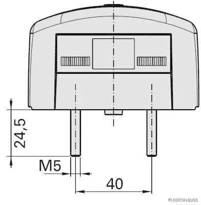 Kennzeichenleuchte 24 V HERTH+BUSS ELPARTS 84750025 Bild Kennzeichenleuchte 24 V HERTH+BUSS ELPARTS 84750025