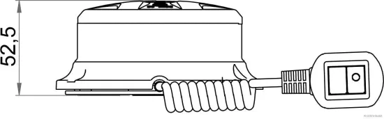 Blitz-Kennleuchte HERTH+BUSS ELPARTS 84770015 Bild Blitz-Kennleuchte HERTH+BUSS ELPARTS 84770015