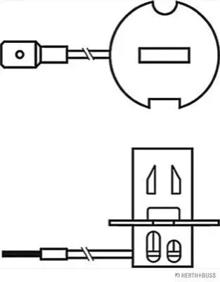 Glühlampe, Arbeitsscheinwerfer 24 V 70 W H3 HERTH+BUSS ELPARTS 89901095 Bild Glühlampe, Arbeitsscheinwerfer 24 V 70 W H3 HERTH+BUSS ELPARTS 89901095