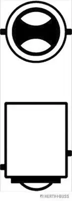 Glühlampe, Brems-/Schlusslicht 12 V 21/5 W P21/5W HERTH+BUSS ELPARTS 89901103 Bild Glühlampe, Brems-/Schlusslicht 12 V 21/5 W P21/5W HERTH+BUSS ELPARTS 89901103