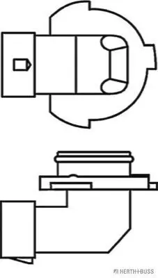 Glühlampe, Fernscheinwerfer 12 V 60 W HB3 HERTH+BUSS ELPARTS 89901128 Bild Glühlampe, Fernscheinwerfer 12 V 60 W HB3 HERTH+BUSS ELPARTS 89901128