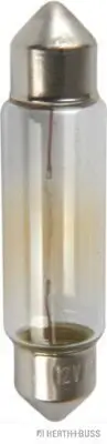Glühlampe, Kennzeichenleuchte 12 V 10 W Soffittenlampe HERTH+BUSS ELPARTS 89901151