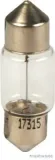 Glühlampe, Kennzeichenleuchte 12 V 10 W Soffittenlampe HERTH+BUSS ELPARTS 89901153