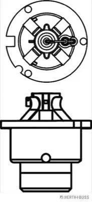 Glühlampe, Fernscheinwerfer 85 V 35 W HERTH+BUSS ELPARTS 89901220 Bild Glühlampe, Fernscheinwerfer 85 V 35 W HERTH+BUSS ELPARTS 89901220