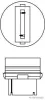 Glühlampe, Blinkleuchte 12 V 27 W P27W HERTH+BUSS ELPARTS 89901310 Bild Glühlampe, Blinkleuchte 12 V 27 W P27W HERTH+BUSS ELPARTS 89901310