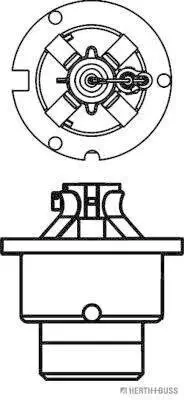 Glühlampe, Fernscheinwerfer 42 V 35 W D4R (Gasentladungslampe) HERTH+BUSS ELPARTS 89901319 Bild Glühlampe, Fernscheinwerfer 42 V 35 W D4R (Gasentladungslampe) HERTH+BUSS ELPARTS 89901319