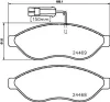 Bremsbelagsatz, Scheibenbremse Vorderachse MINTEX MDB3365