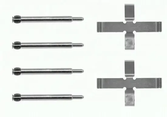 Zubehörsatz, Scheibenbremsbelag Hinterachse MINTEX MBA980 Bild Zubehörsatz, Scheibenbremsbelag Hinterachse MINTEX MBA980