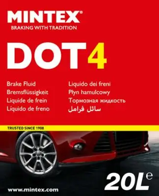 Bremsflüssigkeit MINTEX MBF4-20000 Bild Bremsflüssigkeit MINTEX MBF4-20000