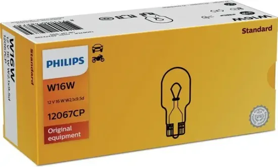 Glühlampe, Blinkleuchte 12 V 16 W W16W Glassockellampe PHILIPS 12067CP Bild Glühlampe, Blinkleuchte 12 V 16 W W16W Glassockellampe PHILIPS 12067CP