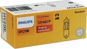 Glühlampe, Blinkleuchte 12 V 21 W HY21W Miniatur-Halogenlampe PHILIPS 12146CP