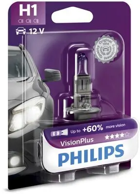 Glühlampe, Fernscheinwerfer 12 V 55 W H1 PHILIPS 12258VPB1 Bild Glühlampe, Fernscheinwerfer 12 V 55 W H1 PHILIPS 12258VPB1